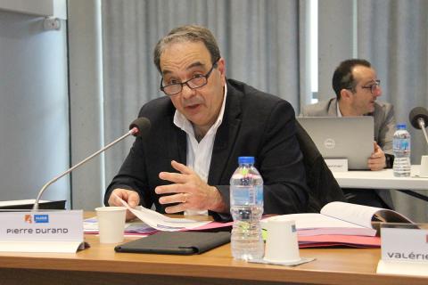 Pierre Durand, vice-président du Département de l'Aude délégué aux ressources et au dialogue social.